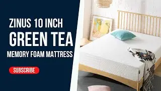 Zinus 10 Inch Green Tea Memory Foam Mattress
