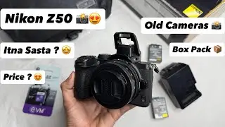 DIWALI OFFER 🤩 Nikon Z50 Itna Sasta With 16-50 Kit Lens | Second Hand Camera Market | Old Dslr 📸📍