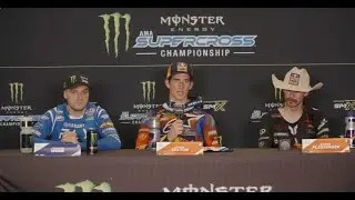 Monster Energy Supercross: Press Conference Round 14 - East Rutherford, NJ - April 19, 2025