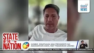 Rep. Richard Gomez hits PHL Fencing Association Pres due to alleged favoritism | SONA