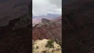 North Rim of the Grand Canyon in the clouds