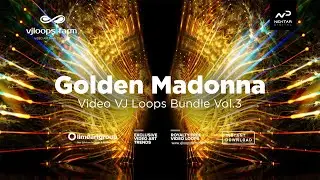 Golden Madonna &ndash; Video VJ Loops Bundle Vol.3 👁&zwj;🗨👁&zwj;🗨 #vjloops #vjing