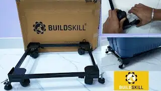 BUILDSKILL Refrigerator, Washing Machine,Water Cooler Trolley  BWT1150 - Unboxing And Review