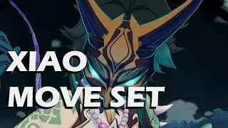 GENSHIN XIAO ALL SKILL & MOVESET