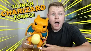 Распаковка виниловой фигурки Чаризарда Pop! 10 дюймов