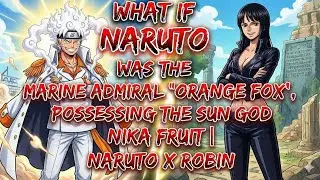What If Naruto Was The Marine Admiral 'Orange Fox', Possessing The Sun God Nika Fruit  Naruto x Robi