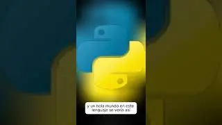 Hola Mundo Python  #python #programación #desarrollodesoftware #programming