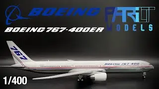 PREMIUM UNBOXING! Boeing 767-400ER by Patriot Models Review
