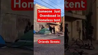 Downtown Orlando Homeless Camp