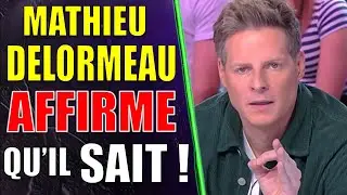 Mathieu Delormeau R&Eacute;V&Egrave;LE EN DIRECT que Patrick S&eacute;bastien lui aurait confi&eacute; LA V&Eacute;RIT&Eacute; !