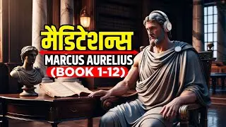 Meditations by Marcus Aurelius - The Complete 12 Books on Stoicism | Book Summary in Hindi
