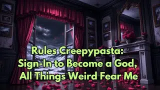 Rules Creepypasta: Sign-In to Become a God, All Things Weird Fear Me