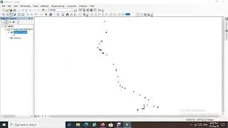 Converting GPS data into a point shapefile from excel sheet
