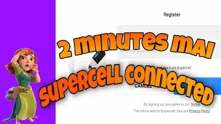 How to coc account connected with supercell(@ClashOfClans )|panzoid Gaming