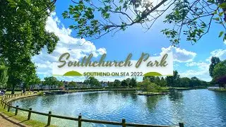 Southchurch Park. Southend on Sea 2022. An oasis for Relaxation. Sports Fields.