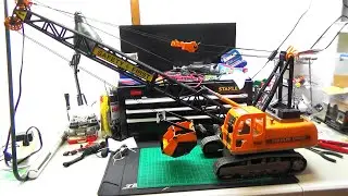 HOBBY ENGINE   CRAWLER CRANE    1/12 scale
