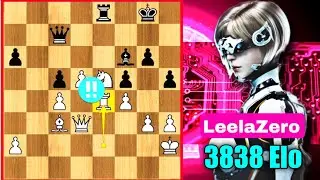 Brilliant chess moves !! Stockfish 15 (3880) vs Leelazero (3838) | Against King's Indian Defense