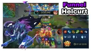 FUNNEL HELCURT GAMEPLAY | META HERO | Mobile Legends: Bang Bang