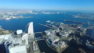 Yokohama, Japan - The Sky Garden, Yokohama Landmark Tower
