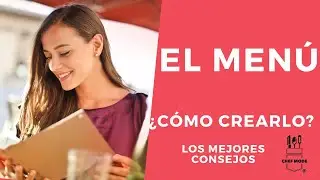 😮🍝💥&iquest;C&Oacute;MO DISE&Ntilde;AR LA CARTA DE UN RESTAURANTE?😮🍝💥 CHEF MODE MEDIA- GASTRONOM&Iacute;A