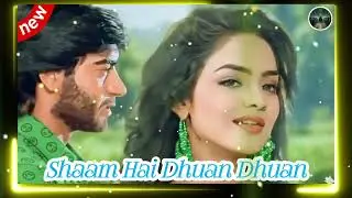 Shaam Hai Dhuan Dhuan 💕90s Hits Song💕 Diljale 1996 _ Ajay Devgn_ Sushma Shrestha_ Poornima  Credit