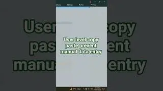 security level user level copy paste Tally Prime