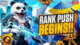 CONQUEROR RANK PUSH LIVE !! APNA CONQUEROR KAB HOGA? BGMI LIVE RANK PUSH !! #bgmilive #pubglive