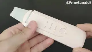 Espatula de Limpeza Facial Xiaomi InFace  - Ultrasonic Ionic Cleaner - #Xiaomi #Skincare #Brasil