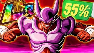 DON'T BELIEVE THE SLANDER! 55% LR JANEMBA IS GREAT! (DBZ Dokkan Battle)
