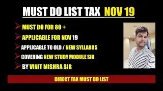 MUST DO LIST OF 
