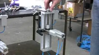 Pneumatic Diptube Cutting Machine. Mod. Speedcut 99 Coven Egidio