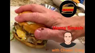 Chaser Craig Cooks Up Some Amazing Smash Burgers at Home