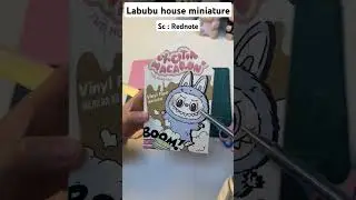Labubu house #unboxing #labubu #themonster #miniature #popmart #short #shortvideo #trending #shorts