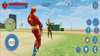 Grand Robot Flame Hero City Walkthough | Superhero Flame Hero City Battle Mission Android Gameplay
