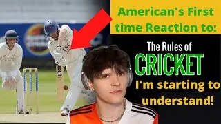 CLUELESS American's FIRST EVER Cricket Rules Reaction! 🔥I'm Finally Beginning to Understand!!🔥