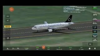 Olha eu jogando real flight simulator👨‍✈️👨‍✈️🛩RFS com airbus a320 200 da avianca 