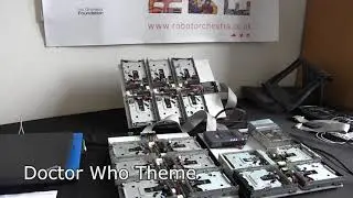 Floppy Disk Drives Medley - Robot Orchestra