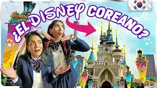¡Nos vestimos de escolares! Así es un parque de diversiones en Corea del Sur 🤩🇰🇷