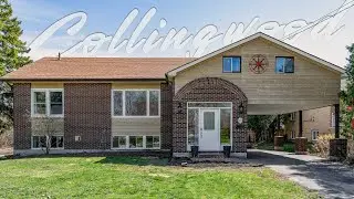 A real estate listing on 10 Water Street, Collingwood, Ontario.
