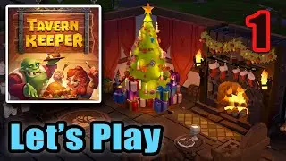 Tavern Keeper - New Content Update - Merry Giftsmash - Fantasy Bar Tycoon Strategy  - Full Gameplay