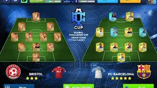 DLS 26 Gameplay| Game 60: Bristol vs Barcelona  Big Game😯