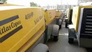 Air Compressor (Atlas Copco) + Welding Machines (Miller +Lincoln)