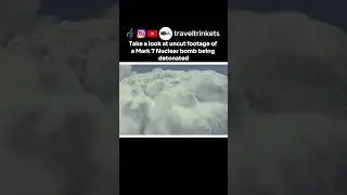 Take a look at uncut footage of a Mark 7 Nuclear bomb being detonated #viralvideo #viralshorts