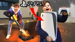 I BROKEN MY YOUNGER BROTHER'S PS4 AND GAVE HIM A NEW PS5!