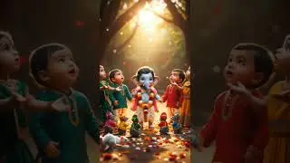 Cute Ganesha #mazabappa #ganapatibappamorya #ai #viral #ytshorts #cutebaby #marathistatus #trending
