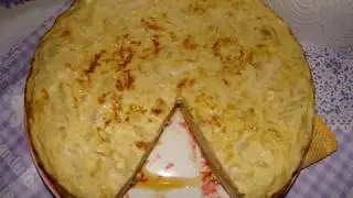 TORTILLA DE CALABACÍN Y CEBOLLA paso a paso DESDE CERO