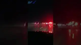 #Дождливая езда на север по шоссе Таконик-Парквей