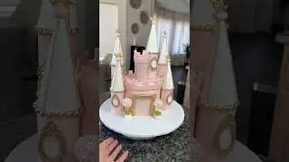 Create a Mini Castle Cake: Tutorial Coming Soon! #castlecake #princesscake