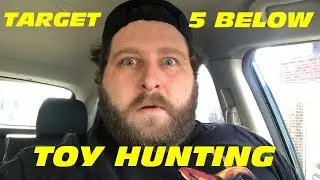 5 Below and Target TOY HUNTING