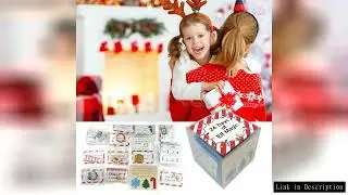 Christmas Countdown Set 24 Days of Christmas Elf Kit Fun Activities Props Countdown Gift for Xmas Pa